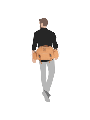 FJÄLLRÄVEN Singi Hip Pack 31 cm in khaki dust