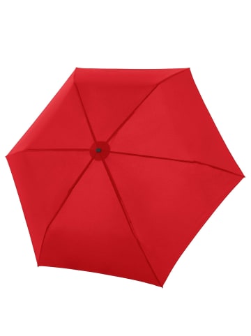 Knirps US.050 Ultra Light Slim Manual - Taschenschirm Regenschirm (cider) in rot