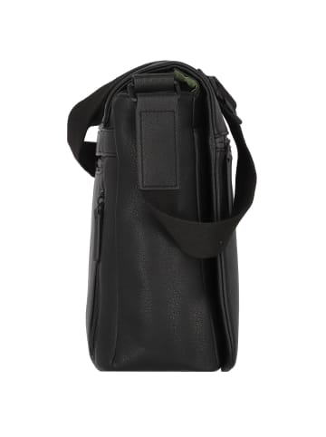 Jost Riga Aktentaschen Messenger 40 cm Laptopfach in schwarz