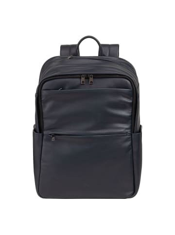 DuDu Sydney Daypack Leder 42 cm Laptopfach in navy