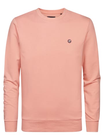 Petrol Industries Sweater mit Logo Seaviewpark in Rot