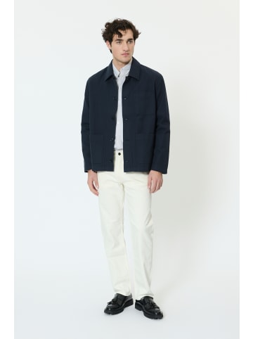 Matinique Overshirts MAcombs Gerade Passform in Dark Navy