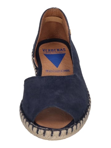 Verbenas Espadrilles CRUZ in blau