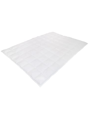 Sanders-Kauffmann Eiderdaunendecke "Atelier Sanders" warm in weiß