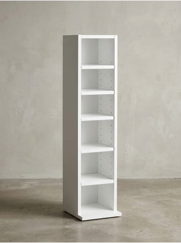 KADIMA DESIGN Design Bücherregal WL5.336 21x91x25,5 cm mit 6 Fächern,
