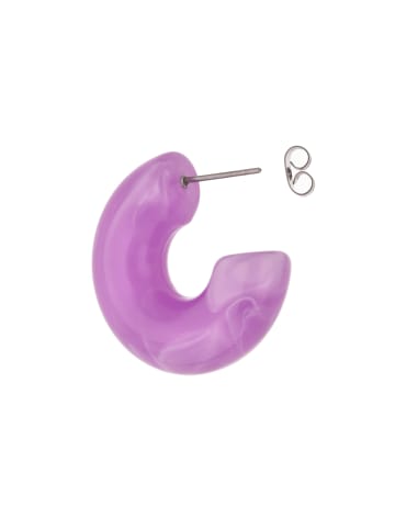 myMo at night Women Hoop Earrings in Lilac