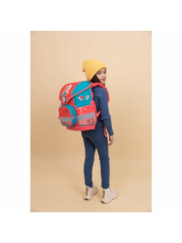 Belmil 4tlg-Set: Schulranzen Set Compact Sea Queen in Rosa H37xL30xT19 cm