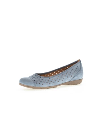 Gabor Fashion sportliche Ballerinas in blau