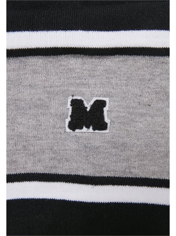Urban Classics Scarf in black/heathergrey/white