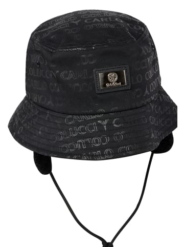 Carlo Colucci Fischerhut Dignani in Schwarz