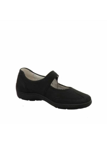 WALDLÄUFER Slipper in schwarz