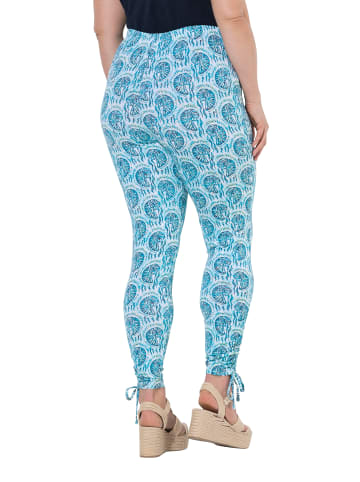 Ulla Popken Leggings in denimblau