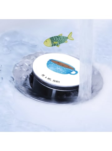 Mr. & Mrs. Panda Waschbecken Abfluss Kaffee Tasse ohne Spruch in Weiß