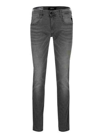 Replay Slim-fit-Jeans 11.5 Oz Hyperflex Black Stretch Denim in grau