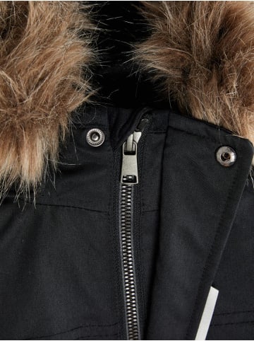 name it Jungen Parka mit abnehmbarer Kapuze in Schwarz