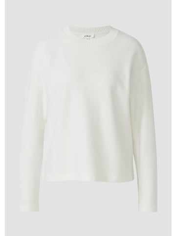 s.Oliver Sweatshirt in 0210_creme