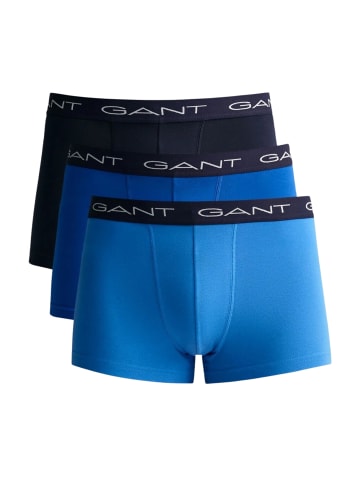 Gant Unterhosen 'Trunk' 3er Pack in hellblau