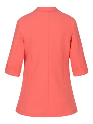 Cloud5ive Cloud5ive Turn-Up 3/4 Sleeve Blazer in coral