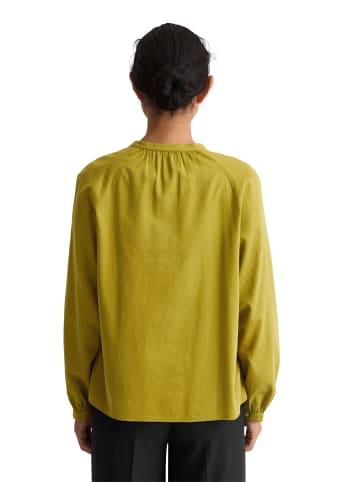 Marc O'Polo Bluse flared in bright pea