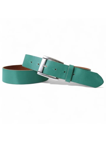 FRONHOFER Ledergürtel 4cm in Jade