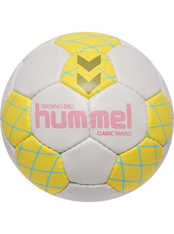 Hummel Handball Hmlclassic Erwachsene in OFF WHITE/YELLOW/LIGHT BLUE