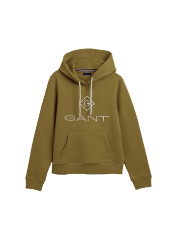 Gant Sweatshirt in Grün (Utility Green)
