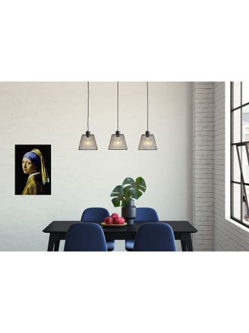 home24 Pendelleuchte Le Vicel in Schwarz