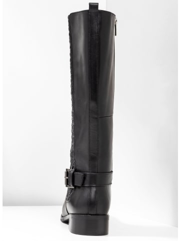sheego Weitschaftstiefel in schwarz
