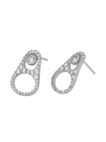 gaya Women Earrings in Silver White
