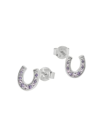 Tom Tailor Ohrstecker Silber 925, rhodiniert in silber