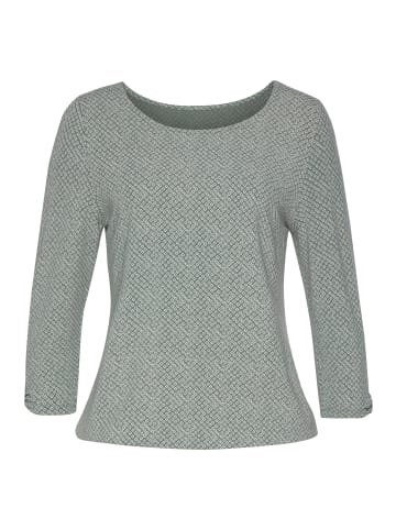 LASCANA 3/4-Arm-Shirt in grün