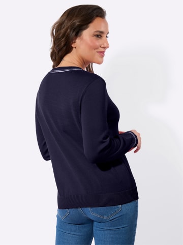 WITT WEIDEN Baumwollpullover in marine