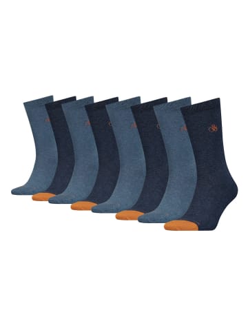 Scotch & Soda Socken SCSO Dip Toe CLASSIC Socks 8P in Blue