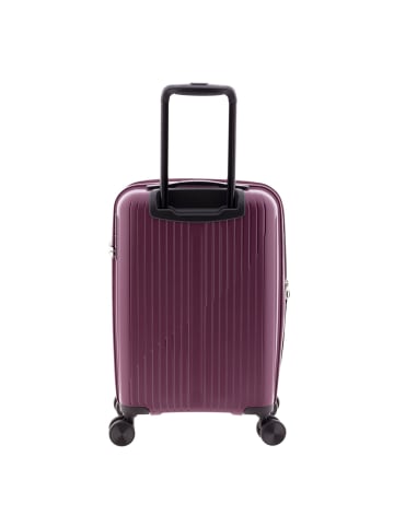 Gladiator 5000 4 Rollen Kabinentrolley 55 cm mit Dehnfalte maroon
