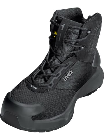 Uvex Halbschuhe 1 x-craft pro Schnürstiefel in schwarz
