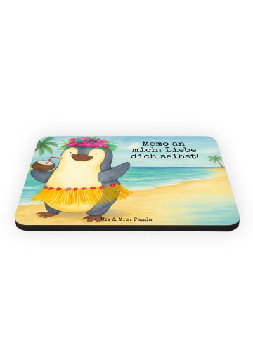 Mr. & Mrs. Panda Magnet Pinguin Kokosnuss Design mit Spruch in Weiß