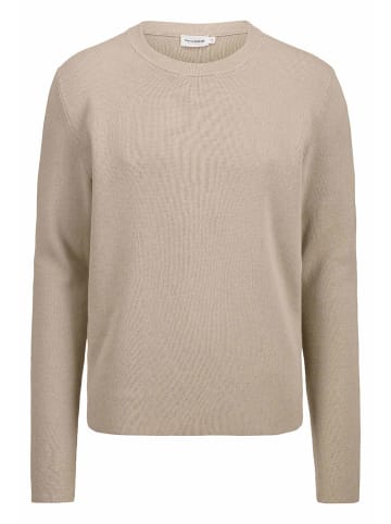 Hessnatur Strick Pullover in taupe