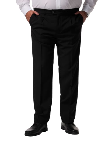 Men Plus Businesshose in schwarz