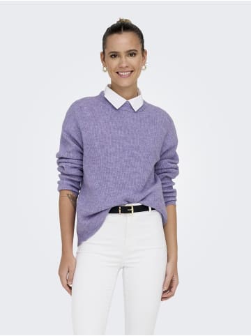 ONLY Strickpullover in Chinese Violet