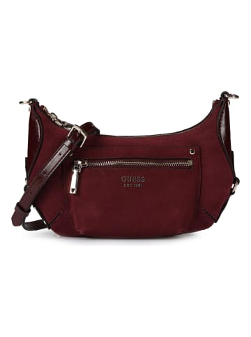 Guess Marsha Umhängetasche 25 cm in burgundy