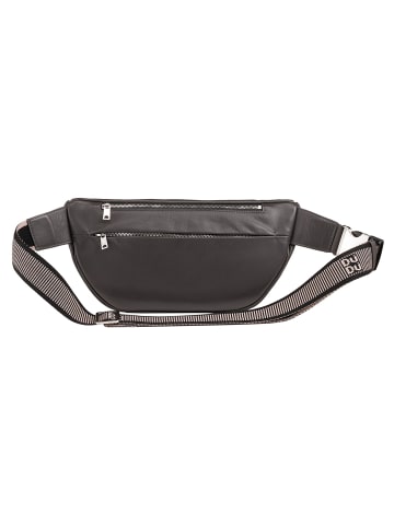 DuDu Tenerife Gürteltasche Leder 31 cm in antracite
