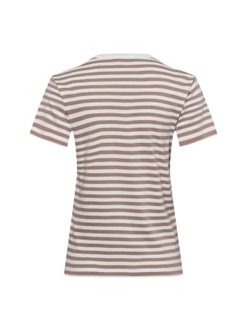 Marie Lund T-Shirt in melange ecru - 0010