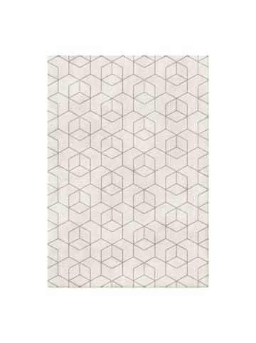 home24 Hochflorteppich Opus in Creme