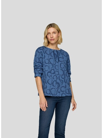 Rabe Langarmbluse für Damen in blau
