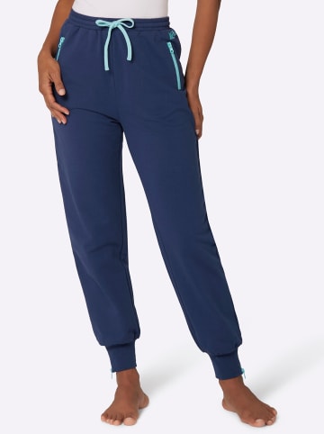 WITT WEIDEN Hose in jeansblau-mint
