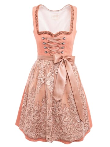 Krüger Dirndl Midi Dirndl 116167 in pink