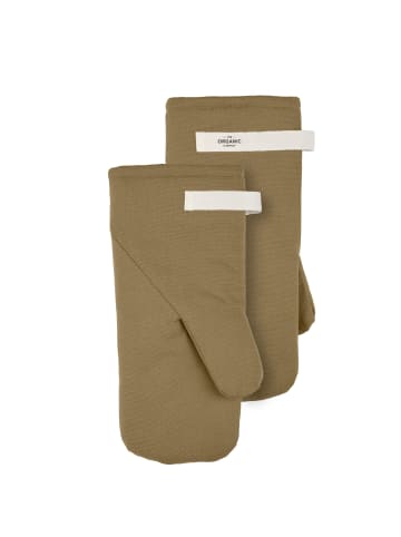 The Organic Company Ofenhandschuhe Mitts Medium 31x14cm in Khaki