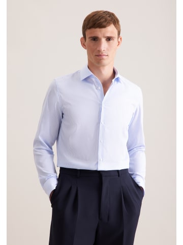 Seidensticker Business Hemd Slim in Hellblau