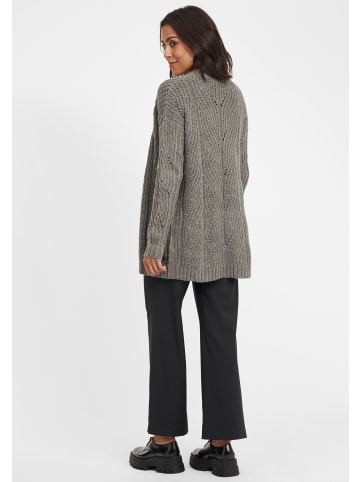 Oxmo Strickjacke OXClea in Grau