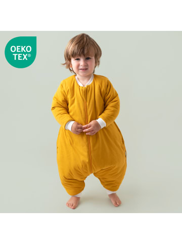 Schlummersack Schlafsack mit Füßen, 3.5 TOG in Orange